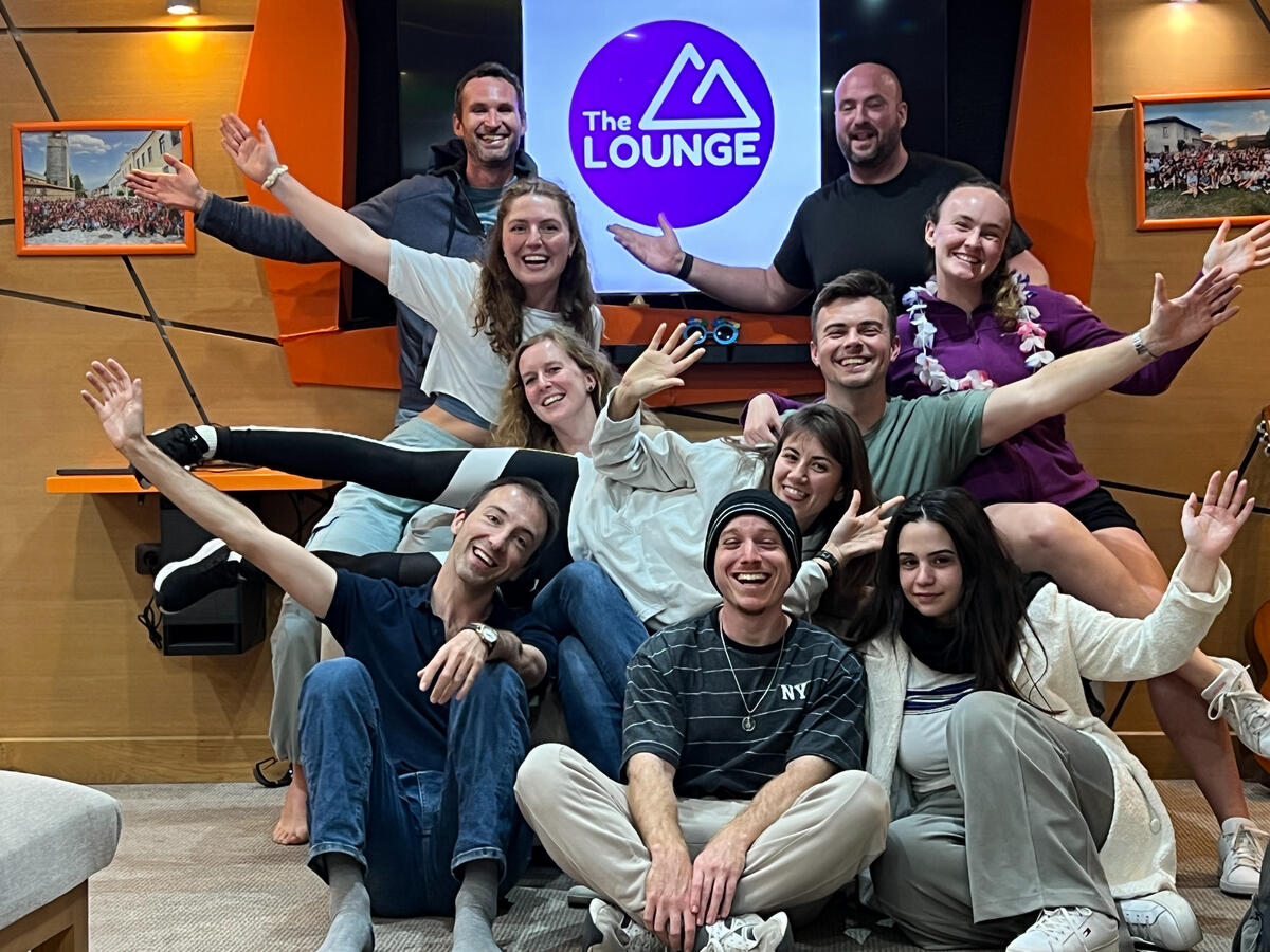 Group Photo With Logo