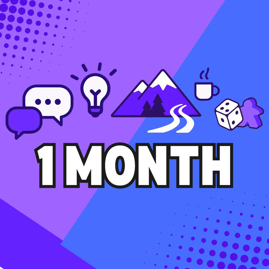 The graphic for the 1 month membership to The Lounge Bansko