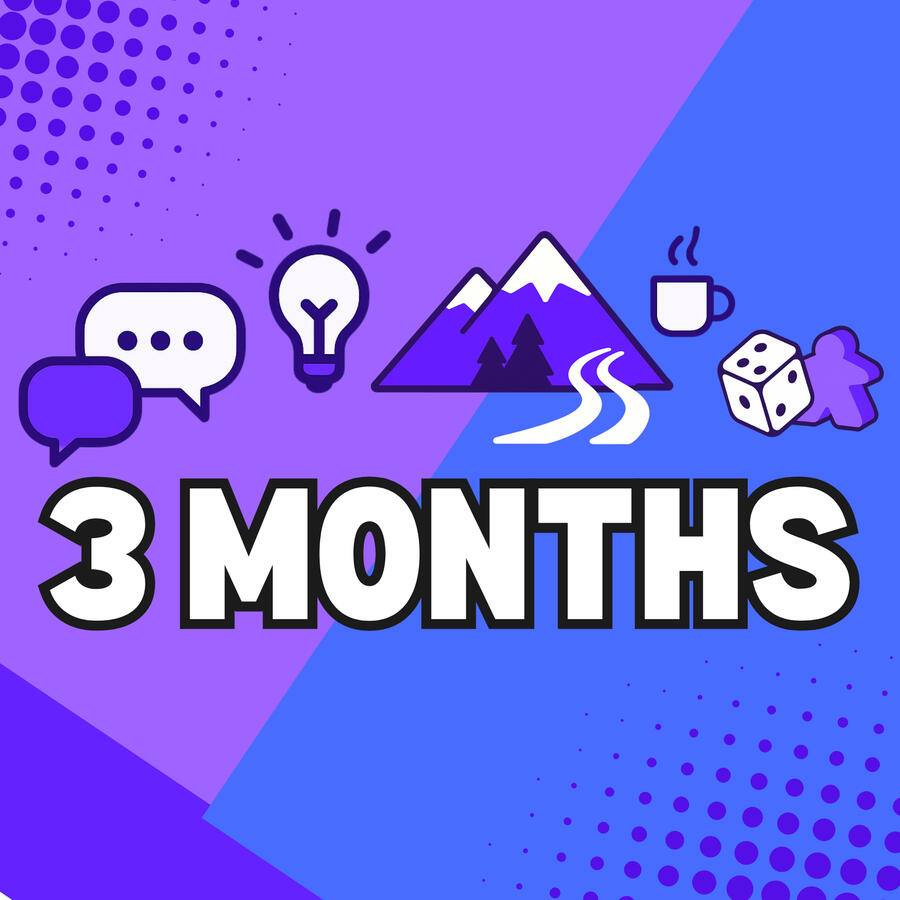 3 Month Membership The graphic for the 3 month membership to The Lounge Bansko